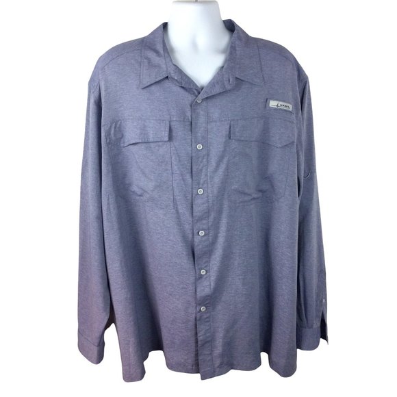 Habit River Fishing Lightweight Shirt UPF 40, 3XL - Picture 1 of 10
